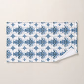 Delftタイルパターン バスタオルセット (ハンドタオル)