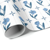 Delftタイルパターン ラッピングペーパー (ロールコーナー)