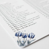 Delft Blueでチューリップをカスタマイズ可能 フォトプラーク