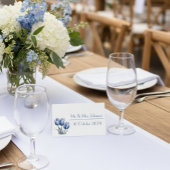 Delft Blueでチューリップをカスタマイズ可能 プレイスカード