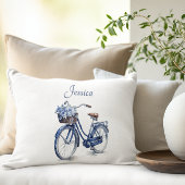 Delft Blueで自転車をカスタマイズ可能 クッション