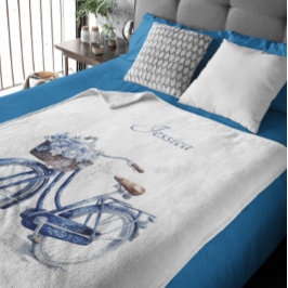 Delft Blueで自転車をカスタマイズ可能 シェルパブランケット