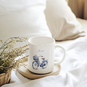 Delft Blueで自転車をカスタマイズ可能 ツートーンマグカップ