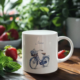 Delft Blueで自転車をカスタマイズ可能 ツートーンマグカップ