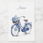 Delft Blueで自転車をカスタマイズ可能 フードラベル (シングルラベル)