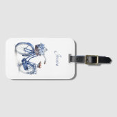 Delft Blueで自転車をカスタマイズ可能 ラゲッジタグ (正面横)