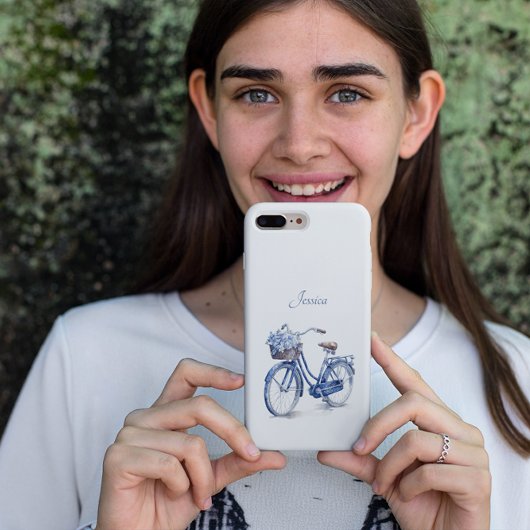 Delft Blueで自転車をカスタマイズ可能 Case-Mate iPhoneケース
