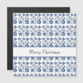 Delft Blueのクリスマスの装飾をカスタマイズ (正面/裏面)