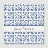 Delft Blueのクリスマスの装飾をカスタマイズ (正面)