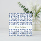 Delft Blueのクリスマスの装飾をカスタマイズ (スタンド正面)