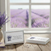 Delft Blueのラベンダー、カスタマイズ 名刺