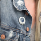 Delft Blueバルーン、カスタマイズ可能 缶バッジ