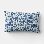 Delft Blue by BORA ランバークッション (裏面)