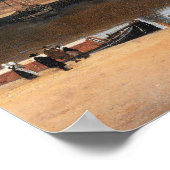 Delft by Vermeerの見解 – ポスター (角)