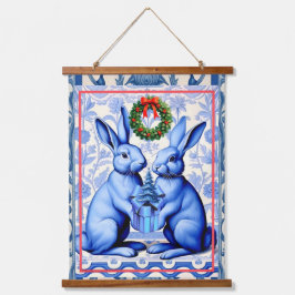 DELFT HOLIDAY BLUES 吊り下げ型タペストリー