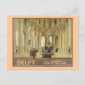 Delft LNERポスター ポストカード (正面)