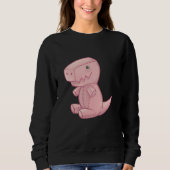 Delft Quotes Flat Lettering スウェットシャツ (正面)