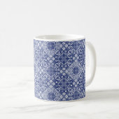 Delft tile ethnic national Dutch pattern   コーヒーマグカップ (正面右)