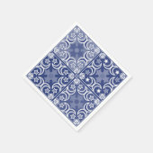 Delft tile ethnic national Dutch pattern   スタンダードカクテルナプキン (角)