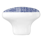 Delft tile ethnic national Dutch pattern   セラミックノブ (側面)