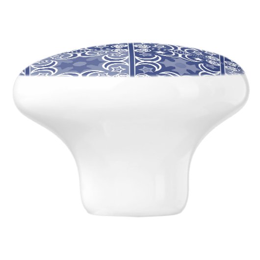 Delft tile ethnic national Dutch pattern   セラミックノブ (側面)