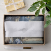 Delfts blauwe vaas decoupage tissue papier 薄葉紙 (ギフト)