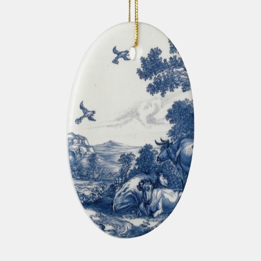 Delftware セラミックオーナメント (右)