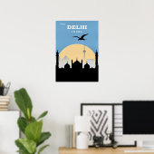 Delhi, India Travel Poster ポスター (ホームオフィス)