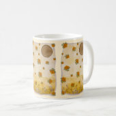 Delicado Laranja Autoral Céu Sonhador Design コーヒーマグカップ (正面右)