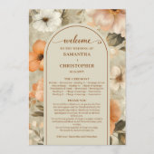 Delicate Boho Terracotta Beige Olive Sage Program プログラム (正面)