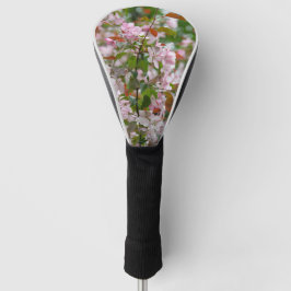 Delicate branch with flowers apple tree ゴルフヘッドカバー