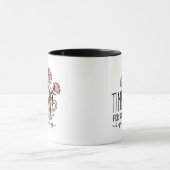 Delicate Charming Time For Some Spring Cute Floral マグカップ (中央)