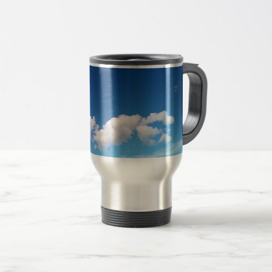 Delicate clouds トラベルマグ (正面右)