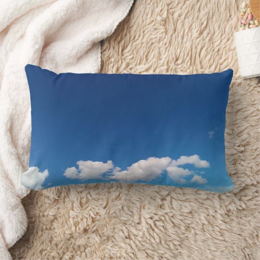 Delicate clouds ランバークッション (ブランケット)