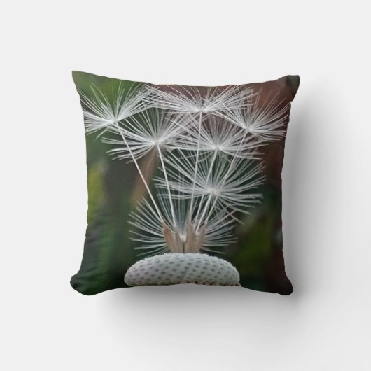 Delicate Dandelion Seeds クッション (正面)
