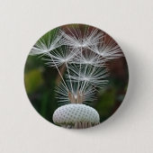 Delicate Dandelion Seeds 缶バッジ (正面)