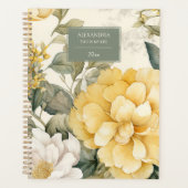 Delicate Floral プランナー手帳 (正面)