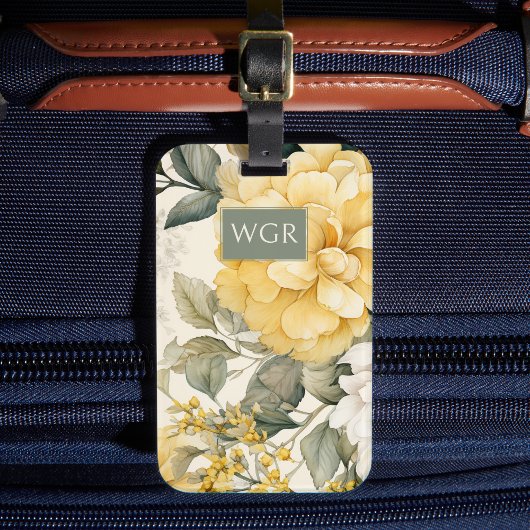 Delicate Floral ラゲッジタグ