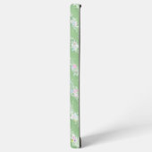Delicate Floral and Lace Pattern Phone Case Samsung Galaxyケース (左側面)