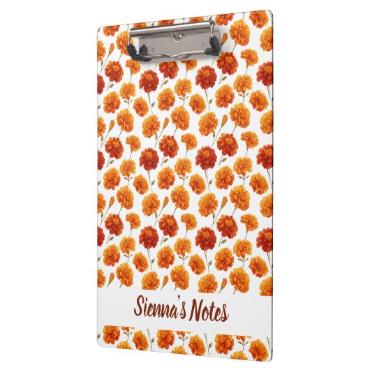 Delicate Mariold Pattern Name クリップボード (左)