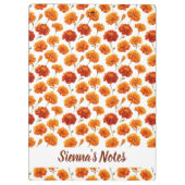 Delicate Mariold Pattern Name クリップボード (裏面)