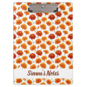 Delicate Mariold Pattern Name クリップボード (正面)