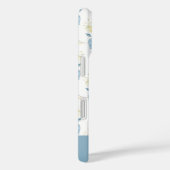 Delicate Modern Floral Pattern With Your Name Case-Mate iPhoneケース (裏面 / 右)