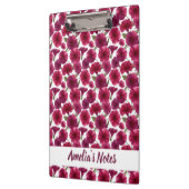 Delicate Morning Glory Pattern Name クリップボード (左)