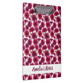 Delicate Morning Glory Pattern Name クリップボード (右)