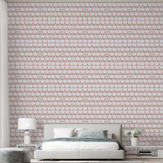 Delicate Pastel Pattern Peel and Stick Wallpaper 壁紙