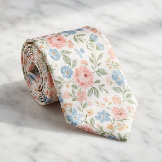  Delicate Pastel Spring  ネクタイ