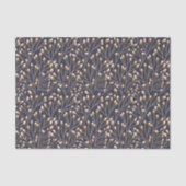 Delicate Pink Buds on Brown Branches 薄葉紙 (正面)