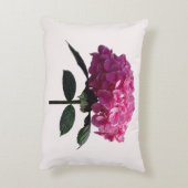 Delicate Pink Hydrangea アクセントクッション (裏面(縦))