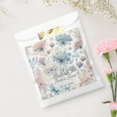 Delicate Queen Anne's Lace Wedding フェイバーバッグ (封をした状態)
